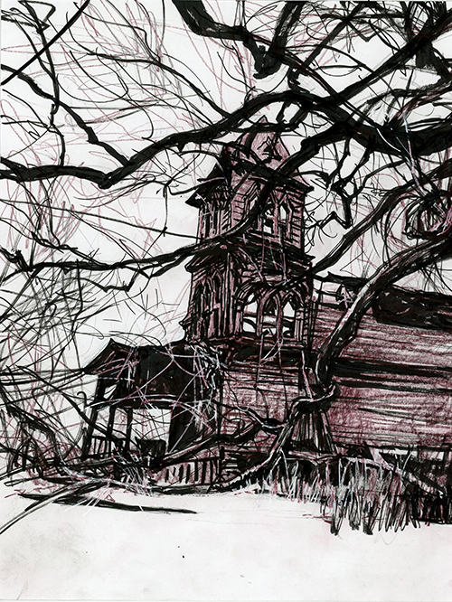 House in Haunted Woods